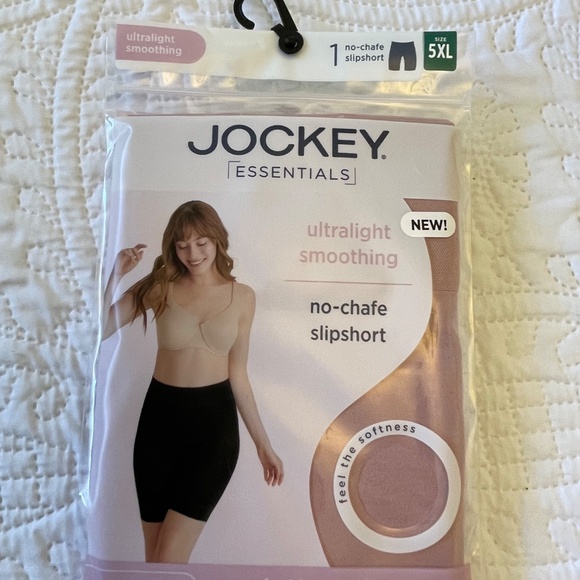 NEW 2 packs Jockey Tummy Smoothing Ultralight Slipshort 5XL - Picture 3 of 7